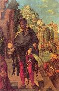 Albrecht Durer Anbetung der Konige, Detail Spain oil painting artist